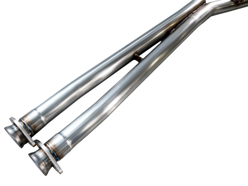 AWE Tuning 09-11 Chevrolet Corvette 6.2L X-Pipe Connecting Pipes AWE Tuning