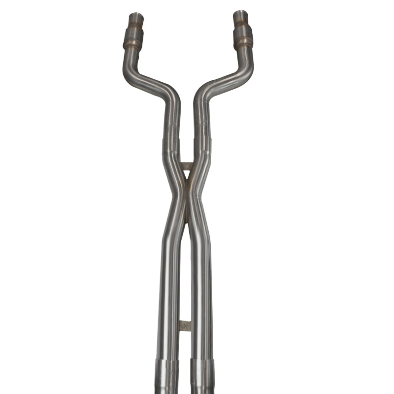 Kooks 10-15 Chevy Camaro SS/ZL1/1LE w/o Ground Effects 3in Green Catted Exhaust w/ X-Pipe Header Back Kooks Headers