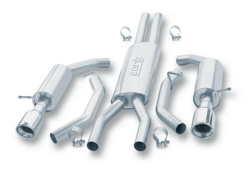 Borla 02 Ford Thunderbird SS Catback Exhaust Catback Borla