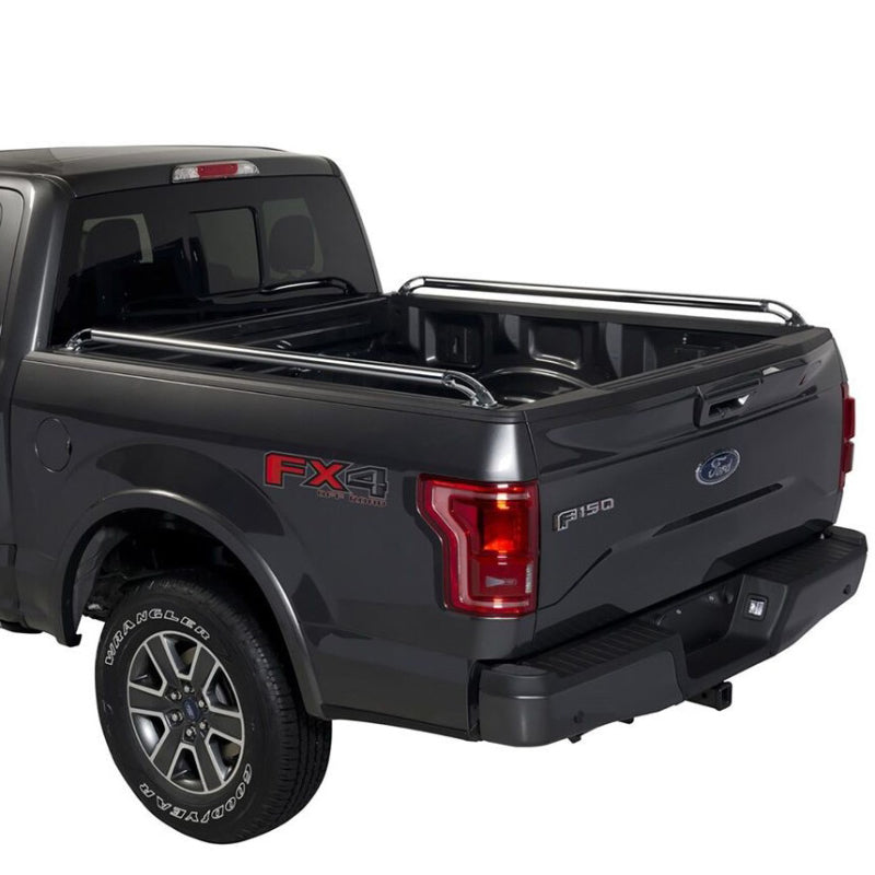 Putco 15-20 Ford F-150 - 5.5ft Bed Fits Trucks w/ Tonneau Covers Locker Side Rails Body Armor & Rock Rails Putco