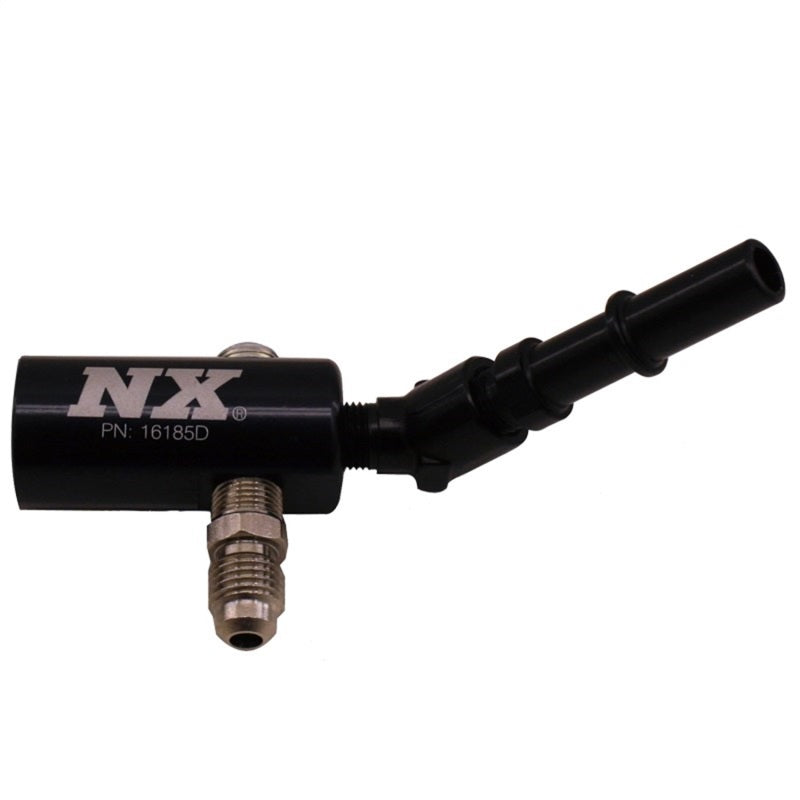 Nitrous Express 3/8-10mm Late Model Billet Fuel Line Adapter 45 Degree Fuel Lines Nitrous Express