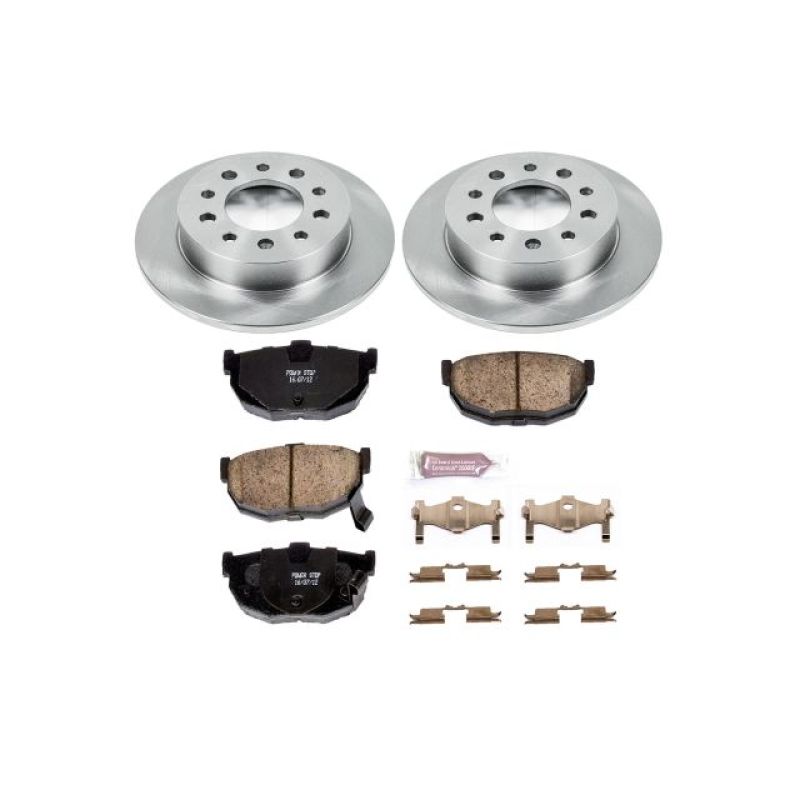 Power Stop 03-08 Hyundai Tiburon Rear Autospecialty Brake Kit Brake Kits - OE PowerStop