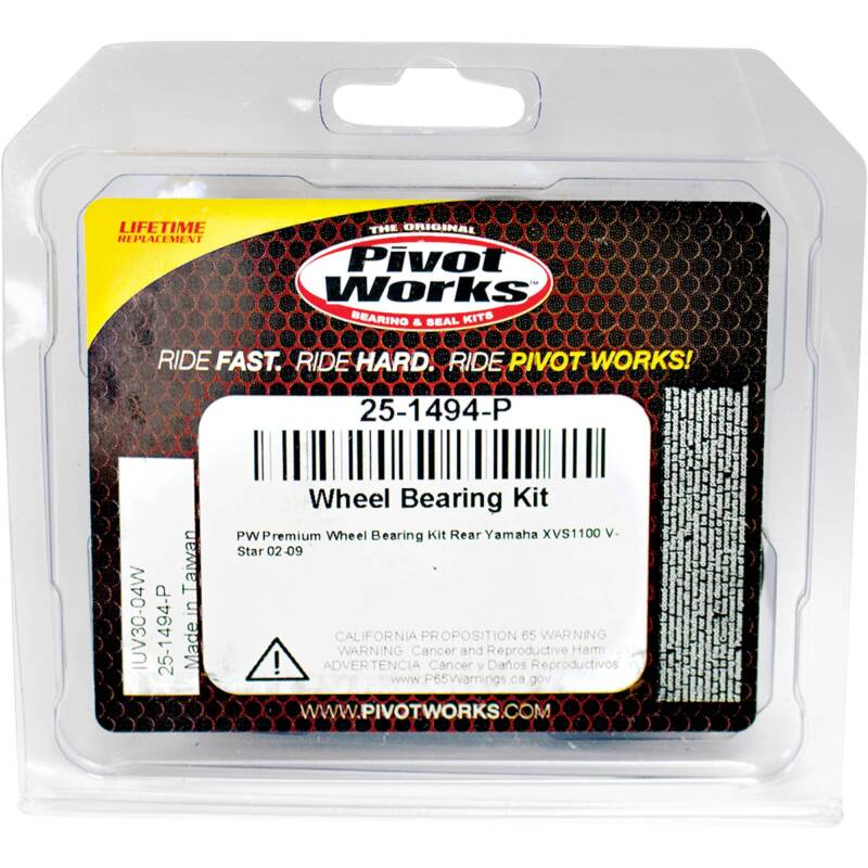 Pivot Works Yamaha Wheel Bearing Kit Premium Bearings Control Arms Pivot Works