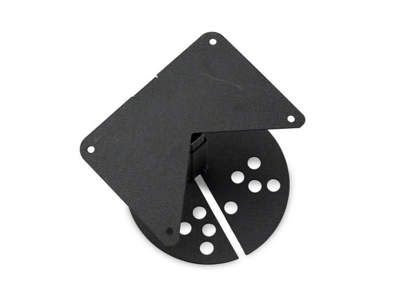 Raxiom 07-18 Jeep Wrangler JK Axial Series License Plate Bracket w/ LED Brake Light Brake Lights Raxiom