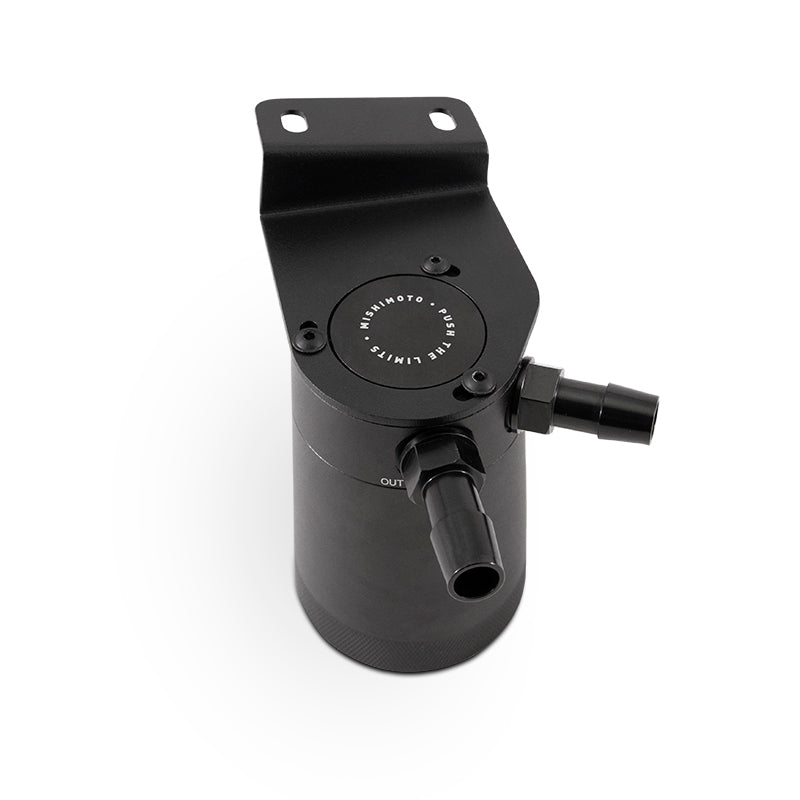 Mishimoto 19+ Ford Ranger Baffled Oil Catch Can Kit - Black Oil Catch Cans Mishimoto