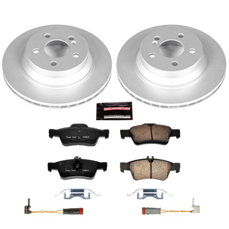 Power Stop 2006 Mercedes-Benz E350 Rear Z23 Evolution Sport Coated Brake Kit Brake Kits - Performance D&S PowerStop