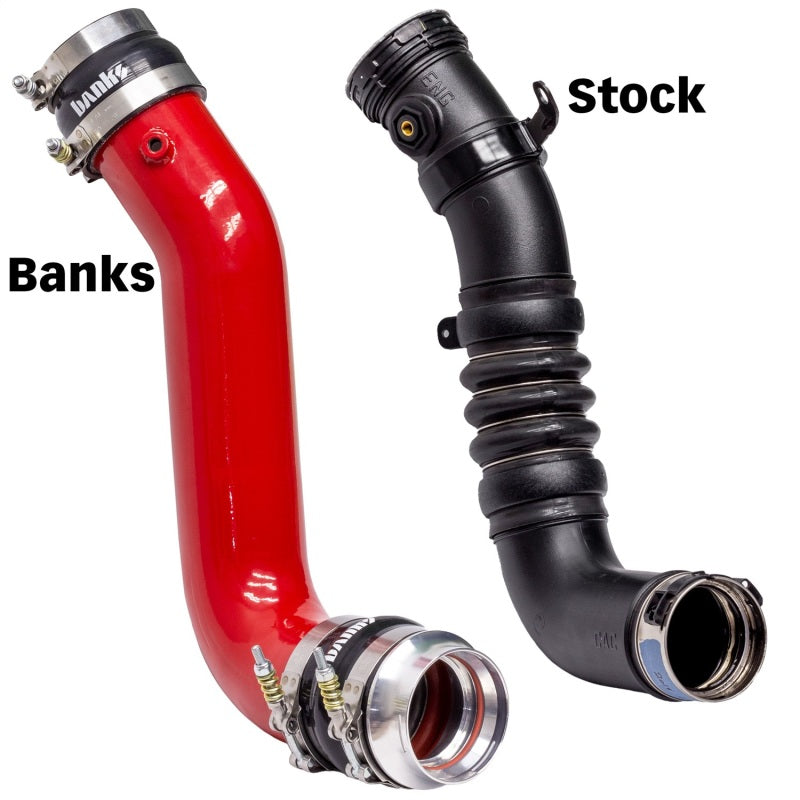 Banks Power 17-19 Chevy/GMC 2500HD/3500HD Diesel 6.6L Boost Tube Upgrade Kit - Red Intercooler Ducting Banks Power