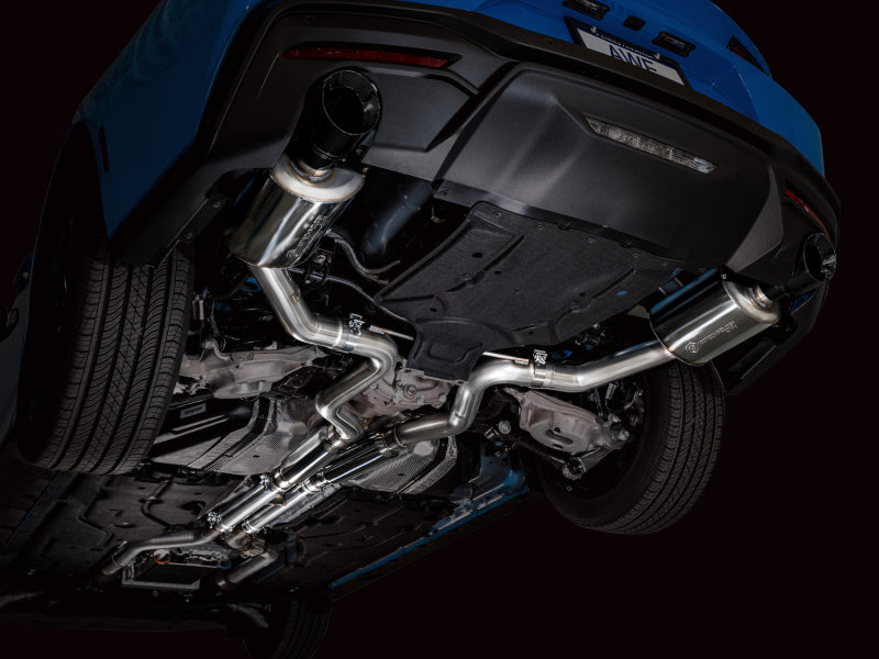 AWE Tuning 2024 Ford Mustang GT Fastback S650 RWD Touring Catback Exhaust w/ Dual Diamond Black Tips Catback AWE Tuning