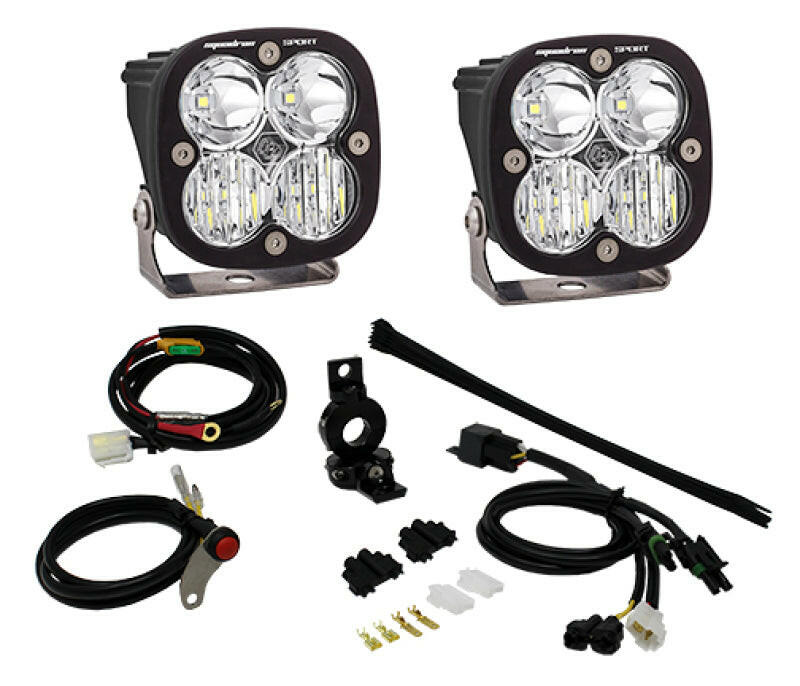 Baja Designs Adventure Bike LED Light Kit Squadron Sport Light Bars & Cubes Baja Designs