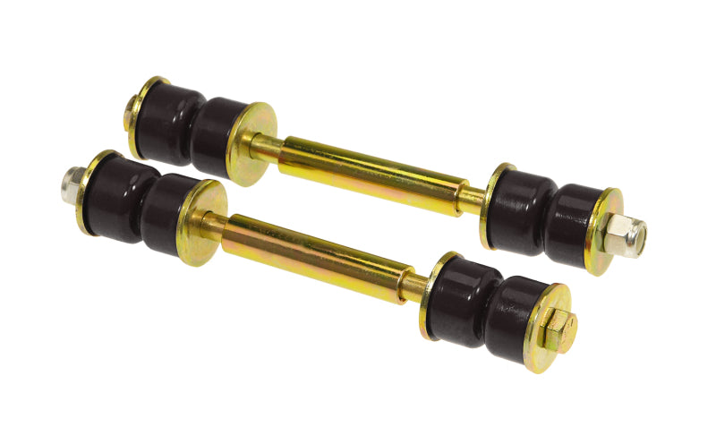 Prothane Universal End Link Set - 4 1/2in Mounting Length - Black Sway Bar Bushings Prothane