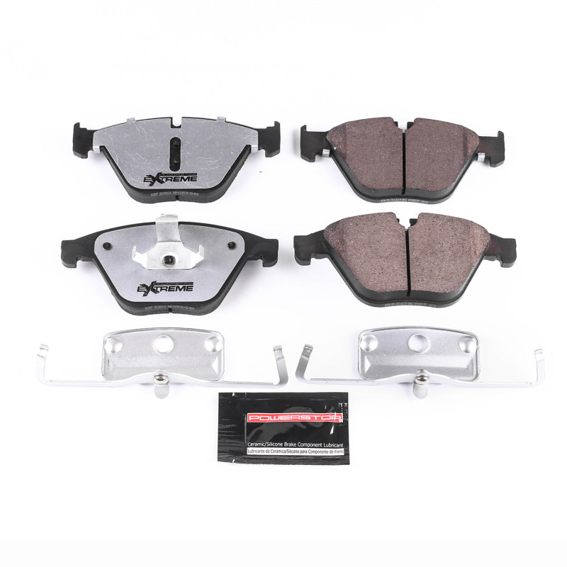 Power Stop 14-16 BMW 528i Front Z26 Extreme Street Brake Pads w/Hardware Brake Pads - Performance PowerStop