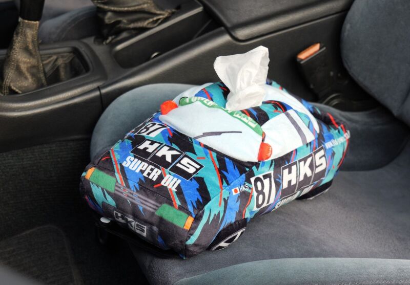 HKS TISSUE HOLDER OIL COLOR RACING CAR Marketing HKS