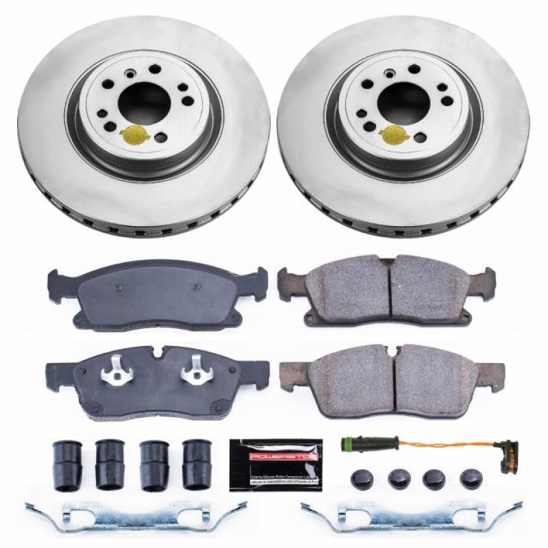 Power Stop 2016 Mercedes-Benz GLE300d Front Z23 Evolution Sport Coated Brake Kit Brake Kits - Performance D&S PowerStop