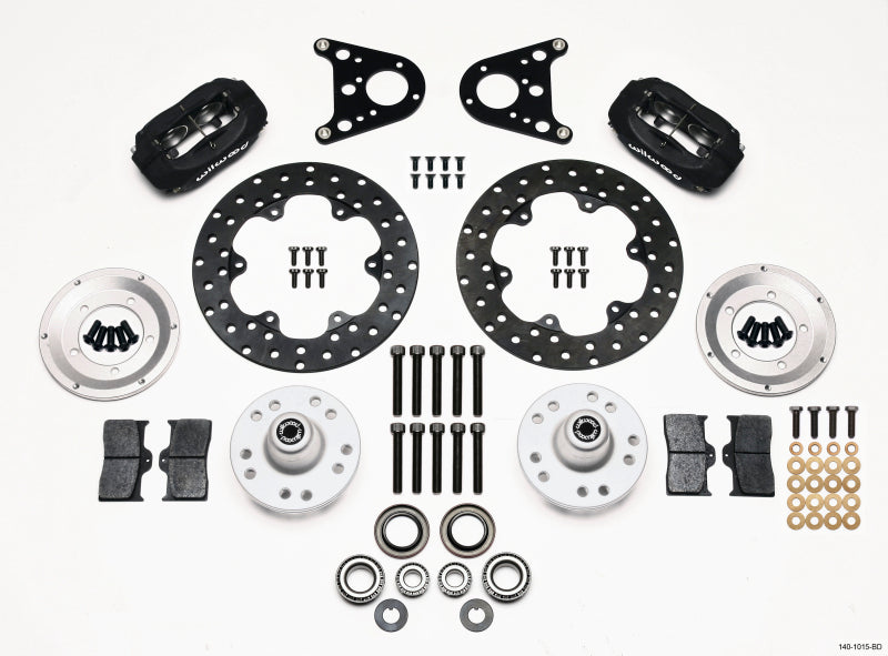 Wilwood Forged Dynalite Front Drag Kit Drilled Rotor Art Morrison Strut Big Brake Kits Wilwood