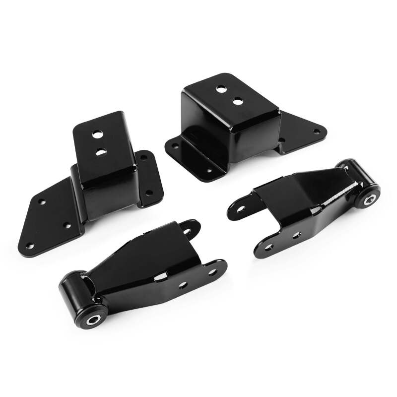 QA1 99-06 Chevrolet Silverado 1500 2WD Short Bed Double Adjustable 2-4in Rear Drop Kit Lowering Kits QA1