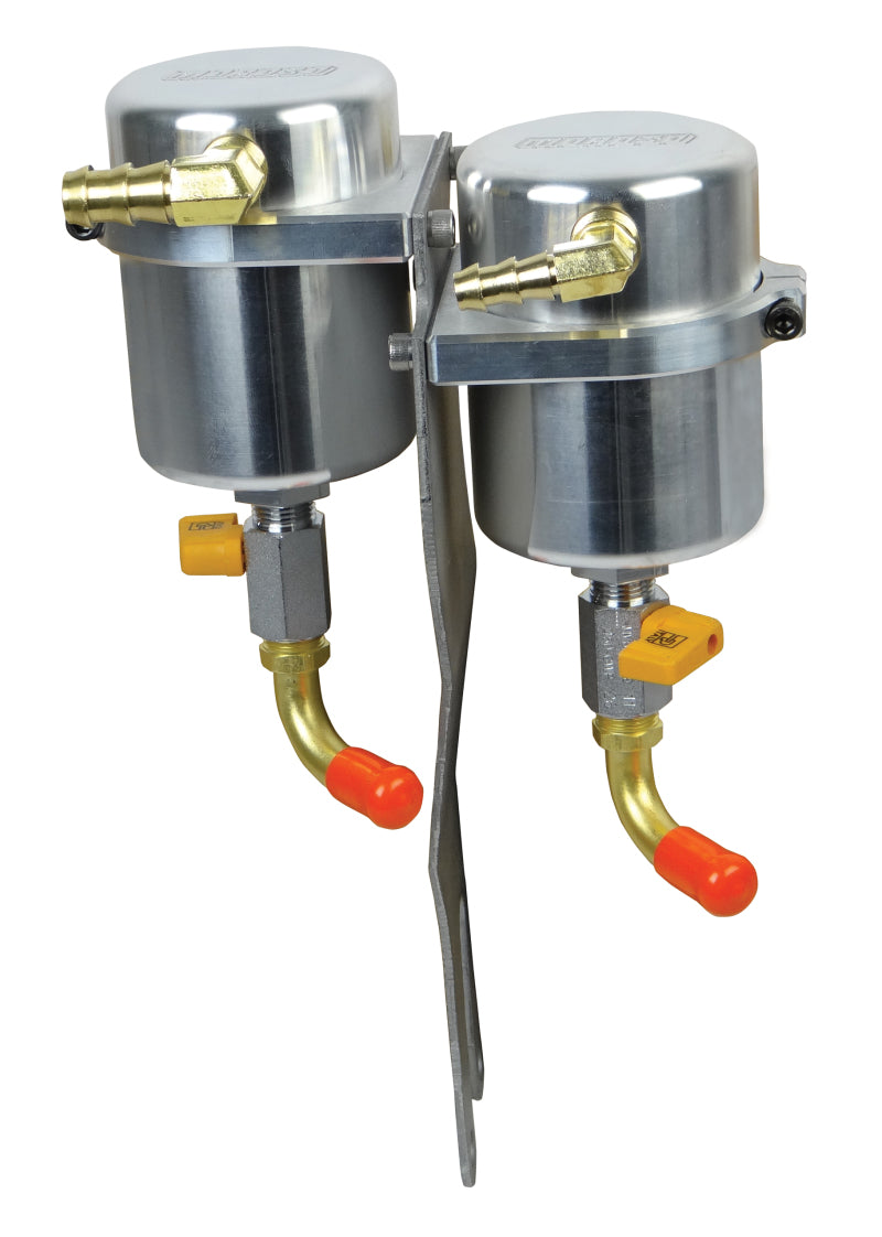 Moroso 05-11 Lotus Elise/Exige Air/Oil Separator Catch Can - Billet Aluminum Oil Catch Cans Moroso