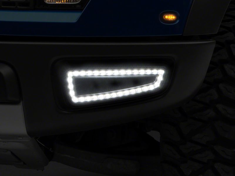 Raxiom 10-14 Ford F-150 Raptor Axial Series LED DRL Fog Lights Headlights Raxiom