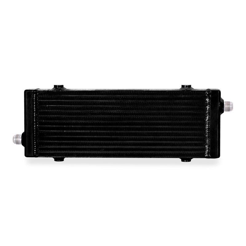 Mishimoto Universal Medium Bar and Plate Cross Flow Black Oil Cooler Oil Coolers Mishimoto