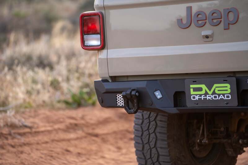 DV8 Offroad 20-23 Jeep Gladiator JT MTO Series Rear Bumper Bumpers - Steel DV8 Offroad