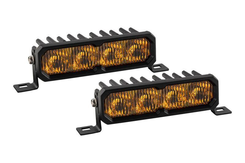 Diode Dynamics SS6 Sport Yellow Fog Standard ABL (pair) 3000K Light Bars & Cubes Diode Dynamics