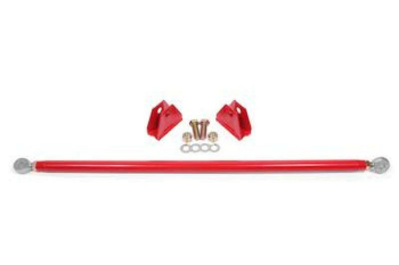 BMR 15-20 Ford Mustang Rear Strut Tower Brace - Red Strut Bars BMR Suspension