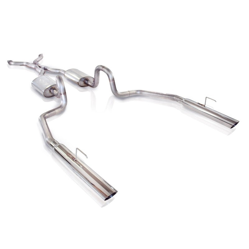 Stainless Works Ford Crown Vic/Grand Marquis 1998-02 Exhaust 2-1/2in Chambered Catback Stainless Works