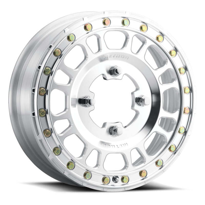 Method MR412 Beadlock 15x5 / 4.2+.8/43mm Offset / 4x156 / 120 CB Machined - Raw Wheel Wheels - Cast Method Wheels