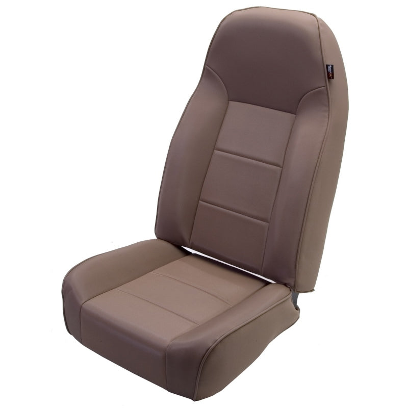 Rugged Ridge High-Back Front Seat Non-Recline Tan 76-02 CJ&Wrangl Seat Brackets & Frames Rugged Ridge
