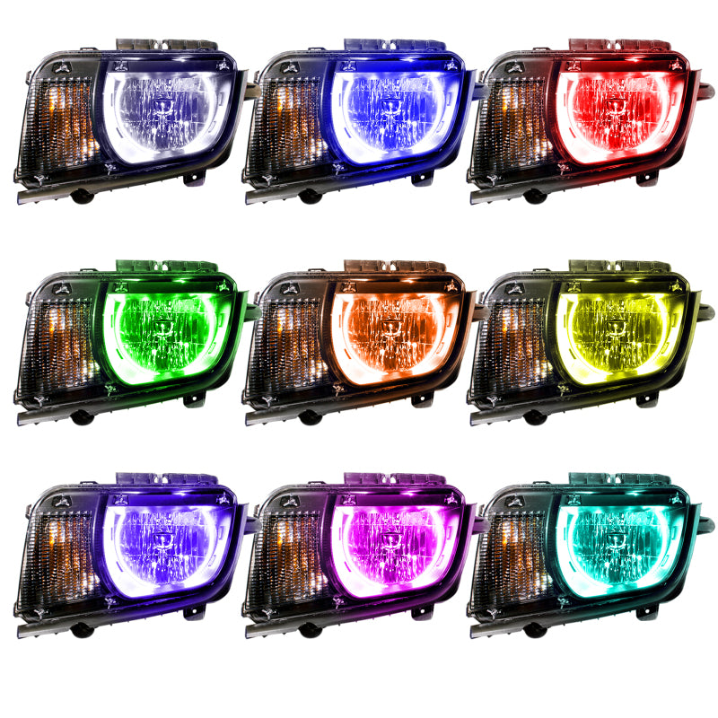 Oracle 10-13 Chevrolet Camaro SMD HL (Non-RS) - ColorSHIFT w/ 2.0 Controller Headlights ORACLE Lighting