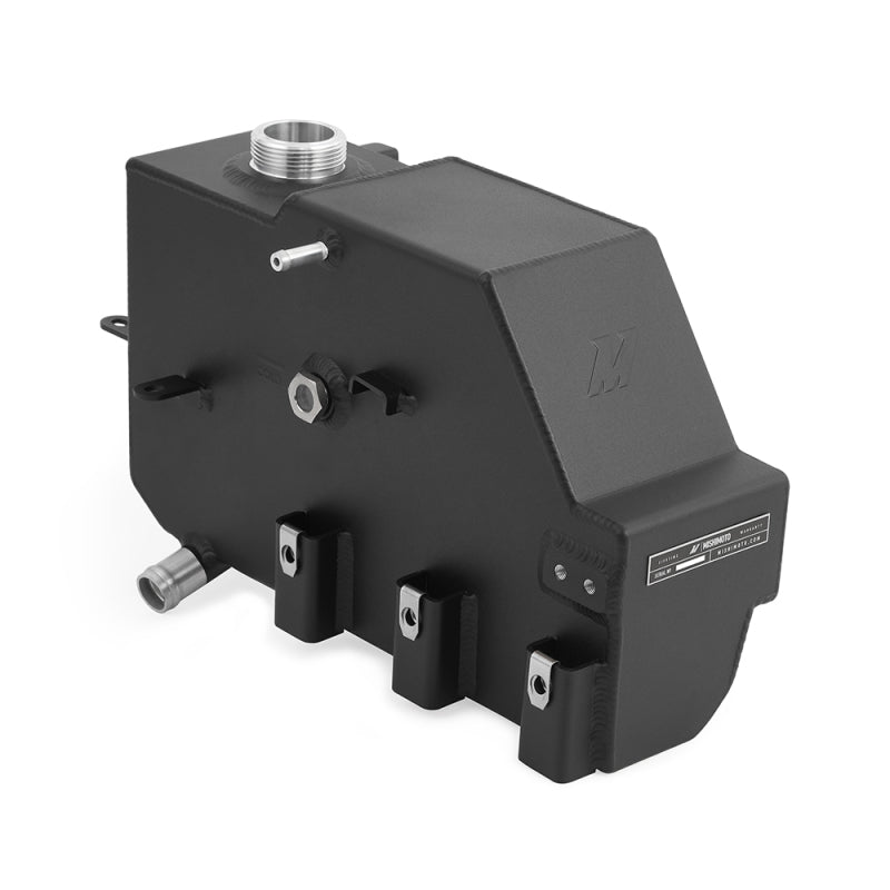 Mishimoto 11-19 Ford 6.7L Powerstroke Aluminum Degas Tank - Micro-Wrinkle Black Cooling Packages Mishimoto