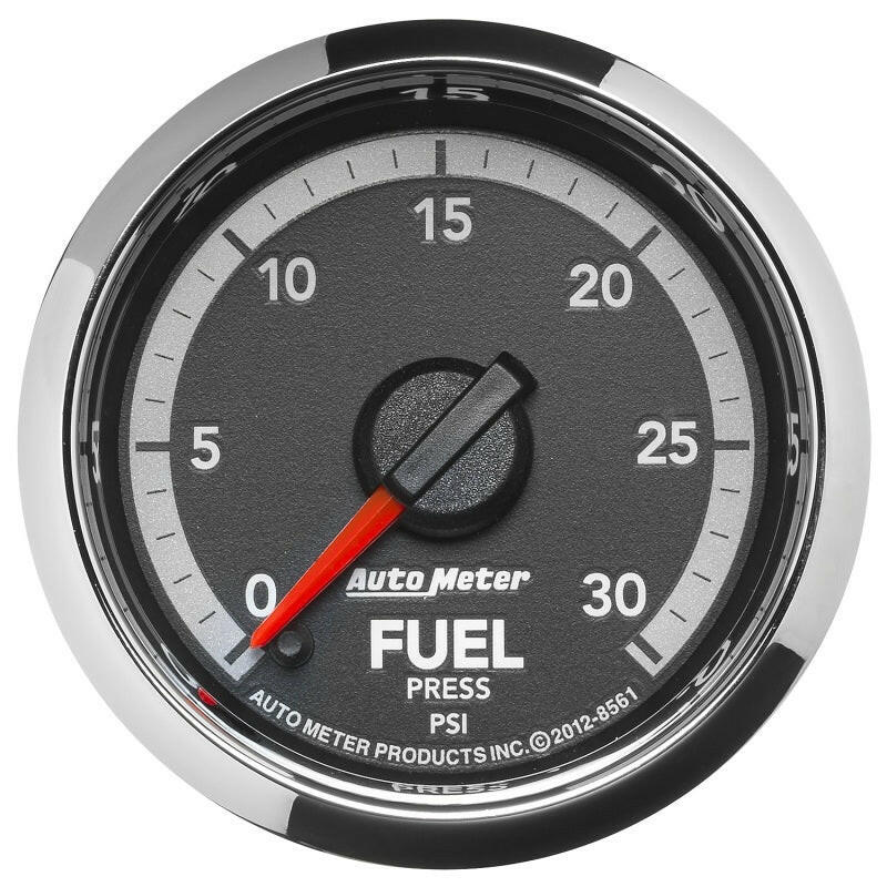 Autometer Factory Match 52.4mm Full Sweep Electronic 0-30 PSI Fuel Pressure Gauge Dodge 4th Gen Gauges AutoMeter