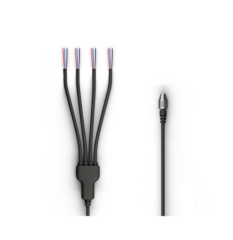 Harness ACC3 4 Analog Un-Terminated Wires Data Acquisition and Components AiM SPORTS