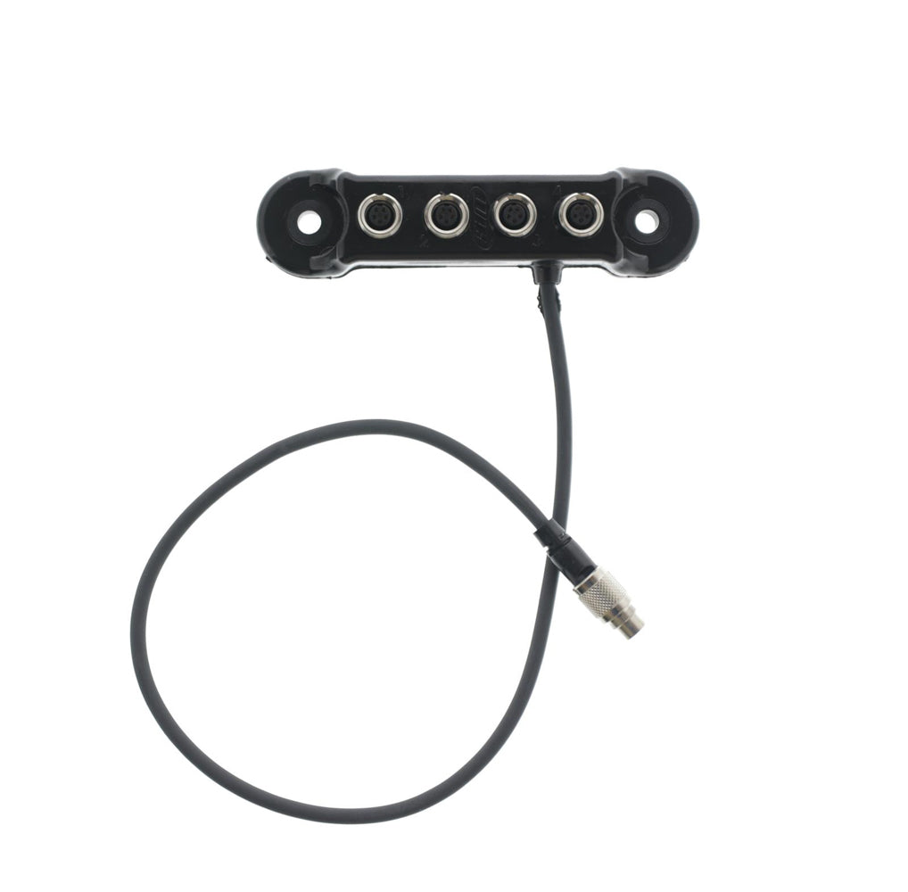 Data Hub 4 Way 5-Pin w/ .4m Cable Data Acquisition and Components AiM SPORTS