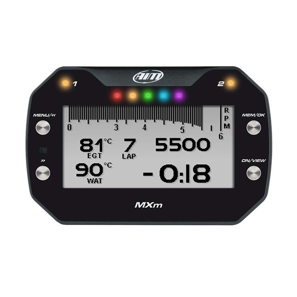MXM Compact Dash Data Logger Data Acquisition and Components AiM SPORTS