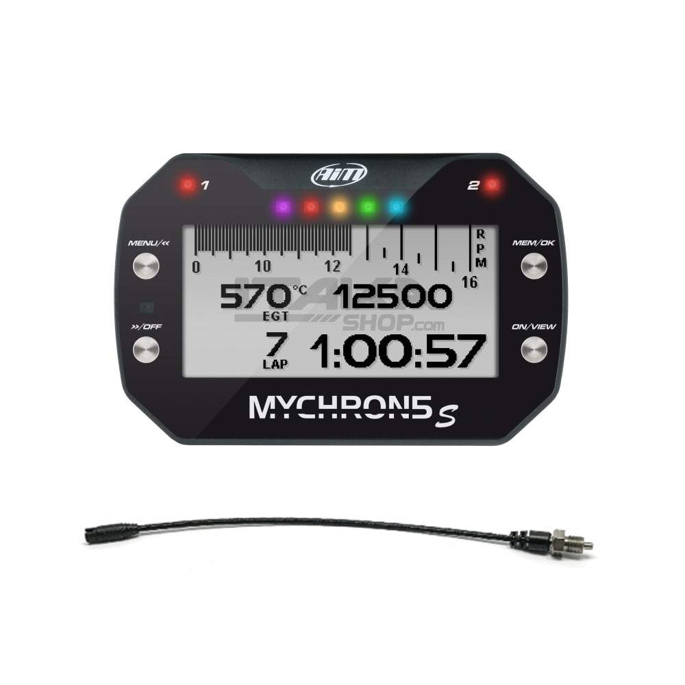 MyChron 5S w/ Water Temp M10 Data Acquisition and Components AiM SPORTS