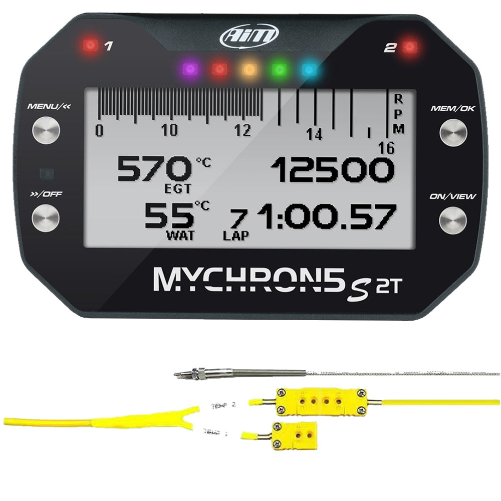 MyChron 5S 2T w/ EGT & Water Temp Data Acquisition and Components AiM SPORTS