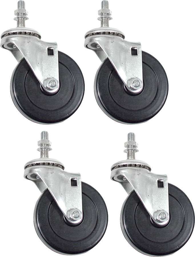 Wheel Kit 3in Standard Duty Engine Stand Casters Allstar Performance
