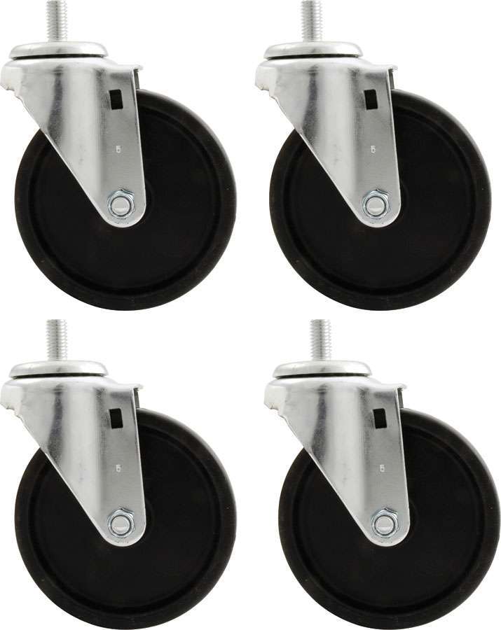 Wheel Kit 5in Heavy Duty Engine Stand Casters Allstar Performance