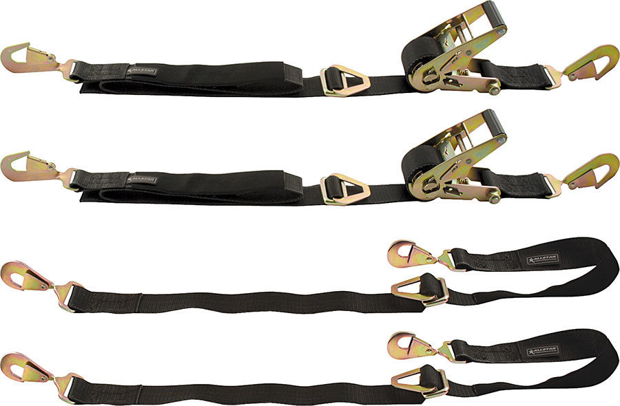Race Car Tie Down Kit Tie-Down Straps Allstar Performance