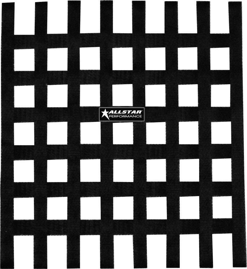 Window Net Loop Style 18 x 18 SFI Black Window Nets Allstar Performance