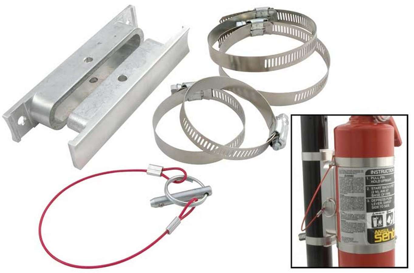 Quick Release Fire Ext Bracket Fire Extinguisher Bottle Brackets Allstar Performance