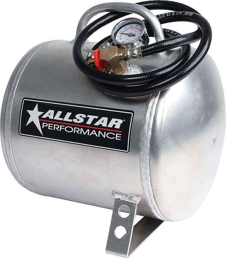 Aluminum Air Tank 9x11 Horizontal 2-3/4 Gallon Air Tanks Allstar Performance