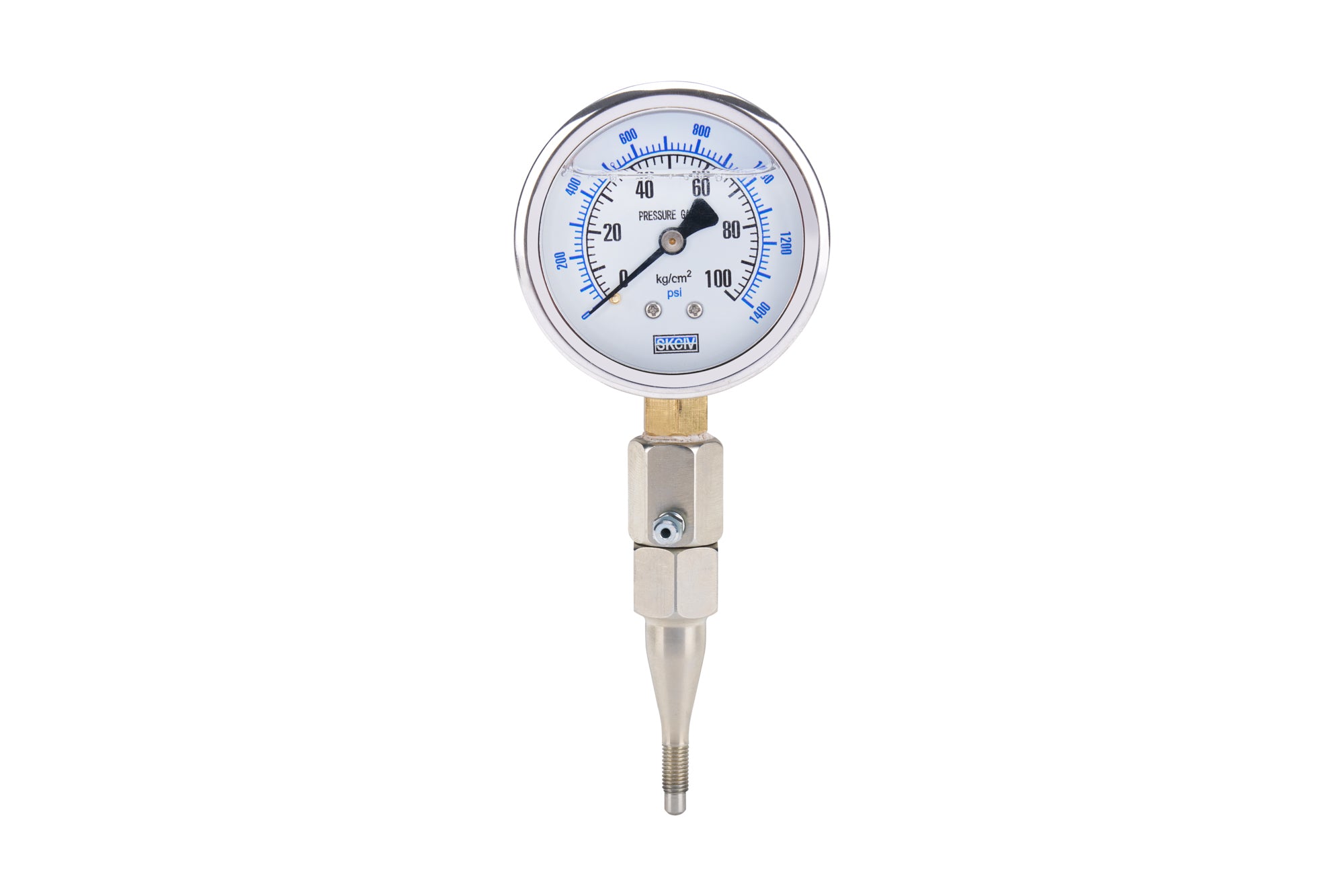 Brake Pressure Gauge 360 Deg Rotation Analog Gauges Allstar Performance