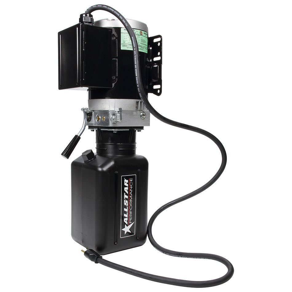 Hydraulic Pump for Race Car Lift Discontinued Car Lift Pumps Allstar Performance