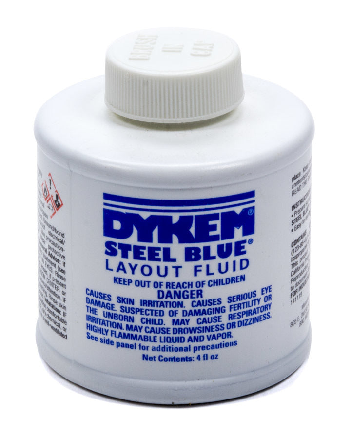Dykem Layout Fluid 4oz Brush in Cap Paint Allstar Performance