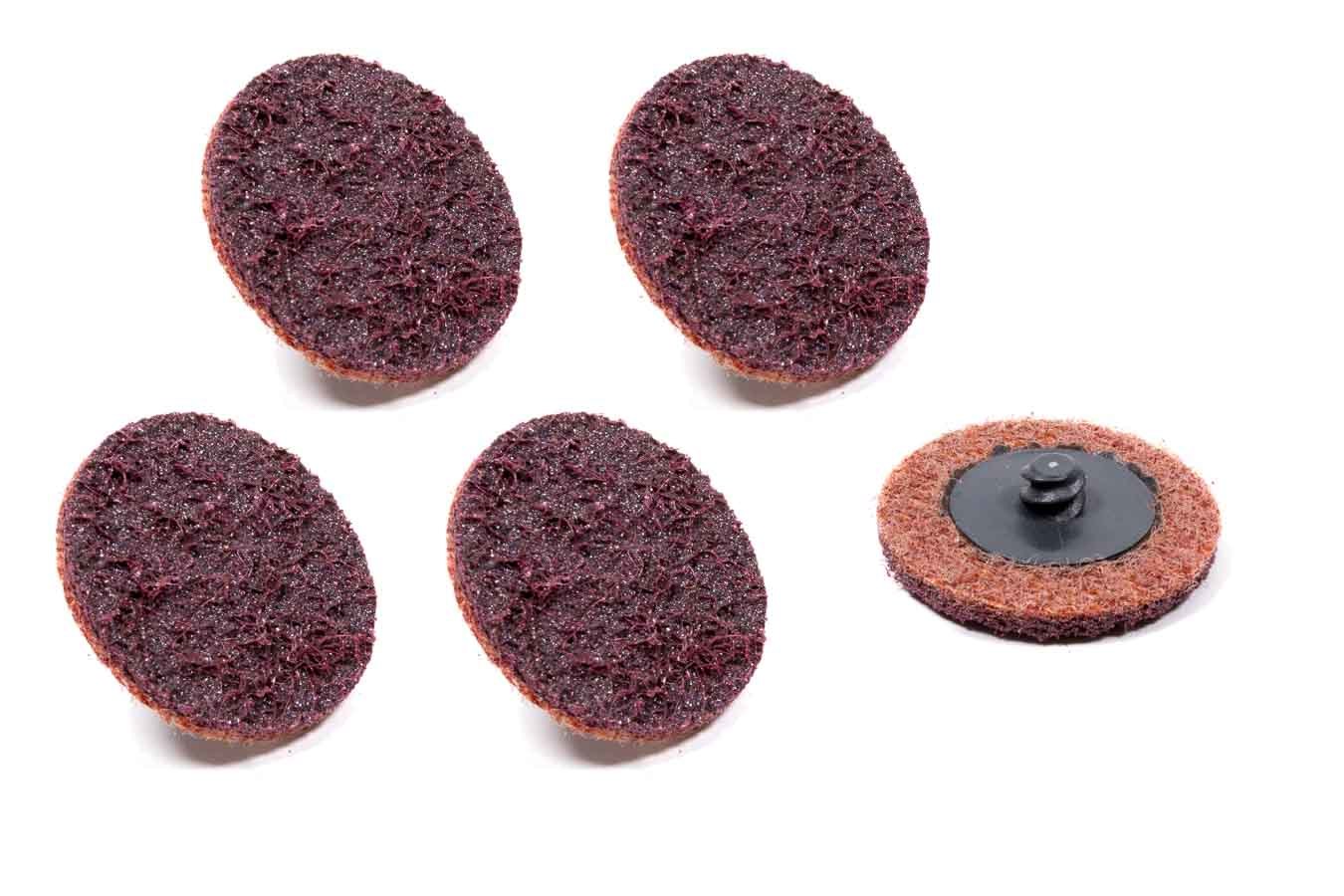 Twist Lock Cleaning Disc 2in Medium 5pk Grinding/Sanding Discs Allstar Performance
