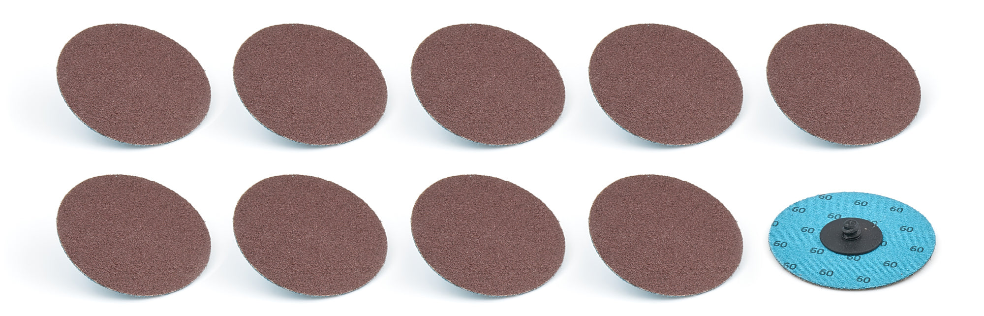 Twist Lock Sanding Disc 3in 60 Grit 10pk Grinding/Sanding Discs Allstar Performance