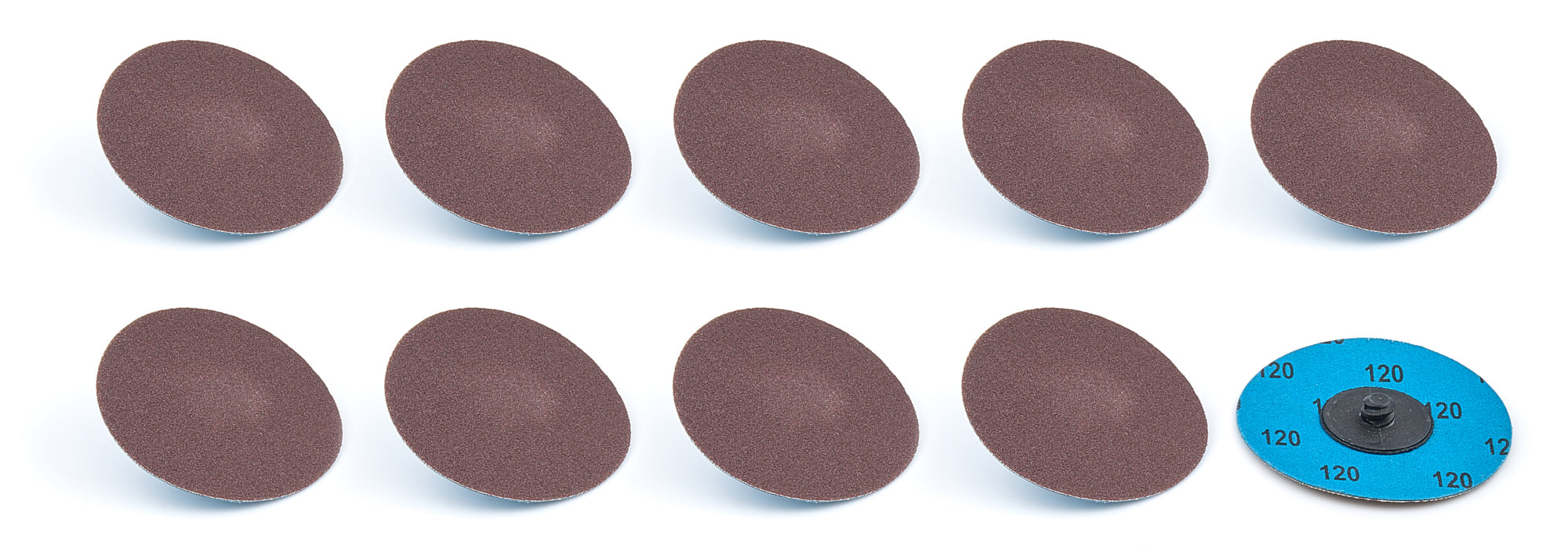 Twist Lock Sanding Disc 3in 120 Grit 10pk Grinding/Sanding Discs Allstar Performance