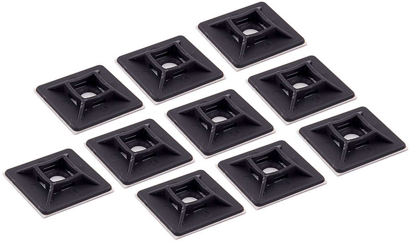 Wire Tie Base 1-1/8in x 1-1/8in 10pk Zip Ties Allstar Performance