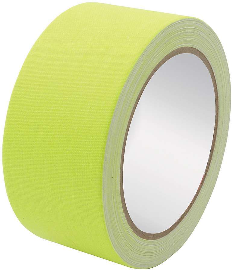 Gaffers Tape 2in x 45ft Fluorescent Yellow Tape Allstar Performance